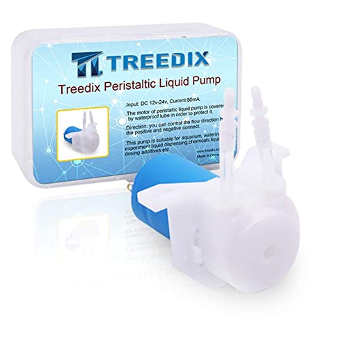 Treedix Peristaltikpumpe, DC 12 V Mini-Peristaltikpumpe Labor Bioengineering Biochemische Pumpe, Peristaltische Dosierpumpe für Arduino DIY Aquarium, Elektronische Experimente, Bewässerung Treedix Peristaltikpumpe, DC 12 V Mini-Peristaltikpumpe Labor Bioengineering Biochemische Pumpe, Peristaltische Dosierpumpe für Arduino DIY Aquarium, Elektronische Experimente, Bewässerung von Treedix