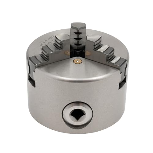 Drehbankfutter 80 mm Dreibackenfutter 3 Backenfutter 3-Backen Selbstzentrierend Spannfutter Drechselbank Drehbankfutter 80 mm Dreibackenfutter 3 Backenfutter 3-Backen Selbstzentrierend Spannfutter Drechselbank von Treeisland