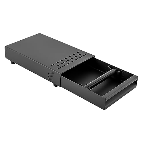 Espresso Klopfbox Schublade, Kaffeeklopfbox Schublade, Kaffeerückstand Pulverbox für Hause, Büro und Café, Schwarz Espresso Klopfbox Schublade, Kaffeeklopfbox Schublade, Kaffeerückstand Pulverbox für Hause, Büro und Café, Schwarz von Treeisland