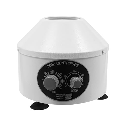 Labor Zentrifuge Tischzentrifuge mit 1790xg, 4000rpm, 60min Timing, 20 ml x 6 Zentrifugenröhrchen, Laborzentrifuge Labor Zentrifuge Tischzentrifuge mit 1790xg, 4000rpm, 60min Timing, 20 ml x 6 Zentrifugenröhrchen, Laborzentrifuge von Treeisland