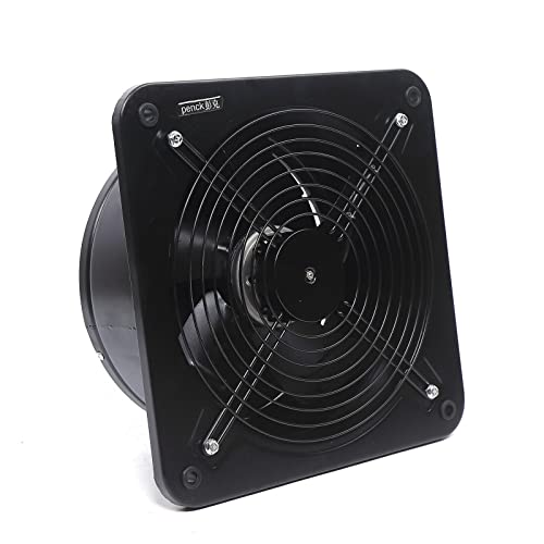 Treeisland Abluftventilator 300 mm Schwarz Axiallüfter 2850m³/h Industrie Wandventilator für Entlüftung und Belüftung im Badezimmer, Küche von Treeisland