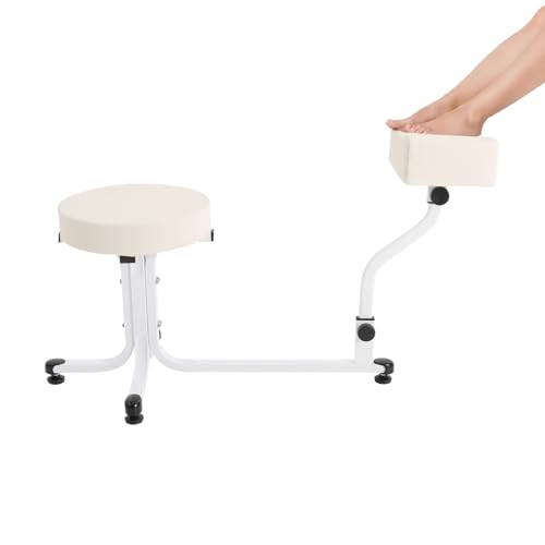 Treeisland Fußpflegehocker mit Fußstütze, 2 in 1 Pediküre Hocker Stuhl Tattoo Fußhocker Maniküre Fußstütze für Nagelstudio, SPA, Schönheitssalon Treeisland Fußpflegehocker mit Fußstütze, 2 in 1 Pediküre Hocker Stuhl Tattoo Fußhocker Maniküre Fußstütze für Nagelstudio, SPA, Schönheitssalon von Treeisland
