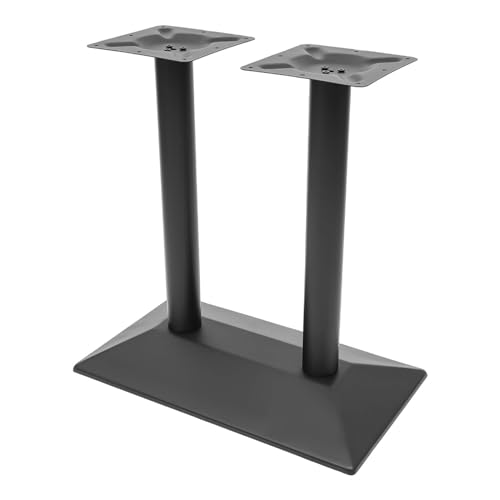 Treeisland Tischgestell Schwarz Höhe 72 cm Untergestell Tisch Tischbeine Metall Tischfuß für Esstisch Schreibtisch von Treeisland