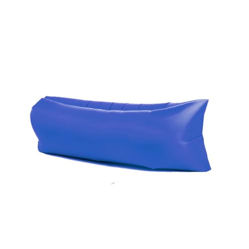 Treer Aufblasbares Sofa, 180x88cm Tragbares Wasserdichtes Luftsofa, Faltbare Outdoor Air Lounger, Aufblasbar Luft Sofa für Garten, Seeufer, Strand, Reisen, Camping (Dunkelblau,1) von Treer