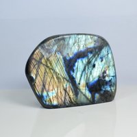 620G Polierte Blaue Labradorit Dekoration, Edelstein Display, Mineral Probe, Freiform Stein C188 von TreestonesByLunas