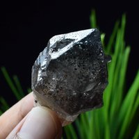 Skelett Elestial Shangaan Smoky Crystal Szepter, Rutilquarz, Hämatit, Jahrestag Geschenk von TreestonesByLunas