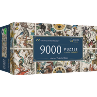UFT Puzzle 9000 - Alte Himmelskarten von Trefl