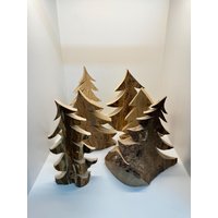Bäumchen Aus Schwartenbrettern, Ca 25-28cm Hoch in Verschiedenen Formen Bäumchen Aus Schwartenbrettern, Ca 25-28cm Hoch in Verschiedenen Formen von TreibholzvomAmmersee