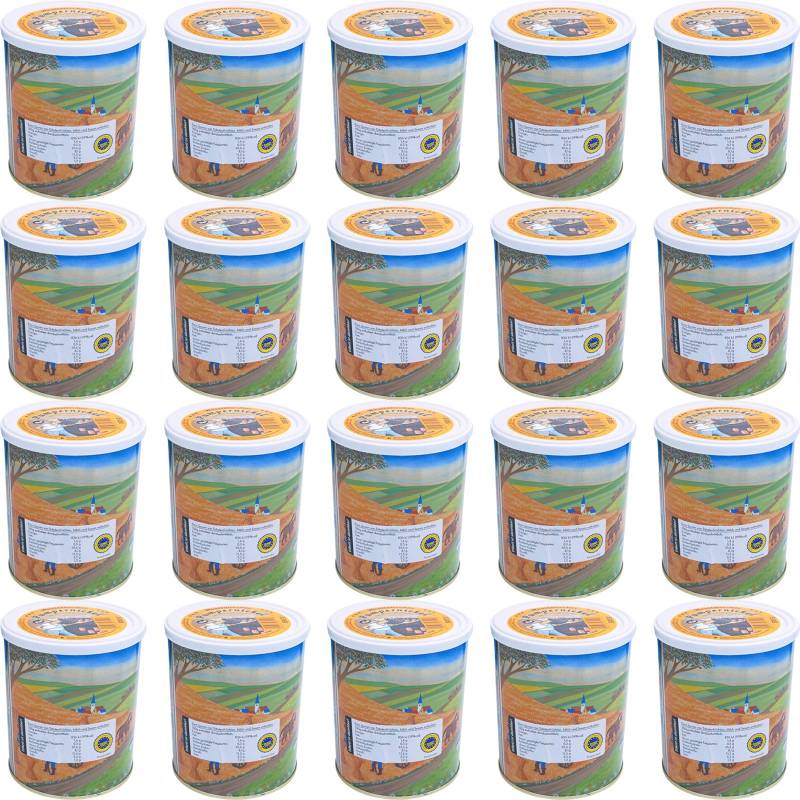 TREK'N EAT 20x Pumpernickel Dosen Brot Trekking Nahrung Essen Ration Vegan 500 g von Trek'n Eat