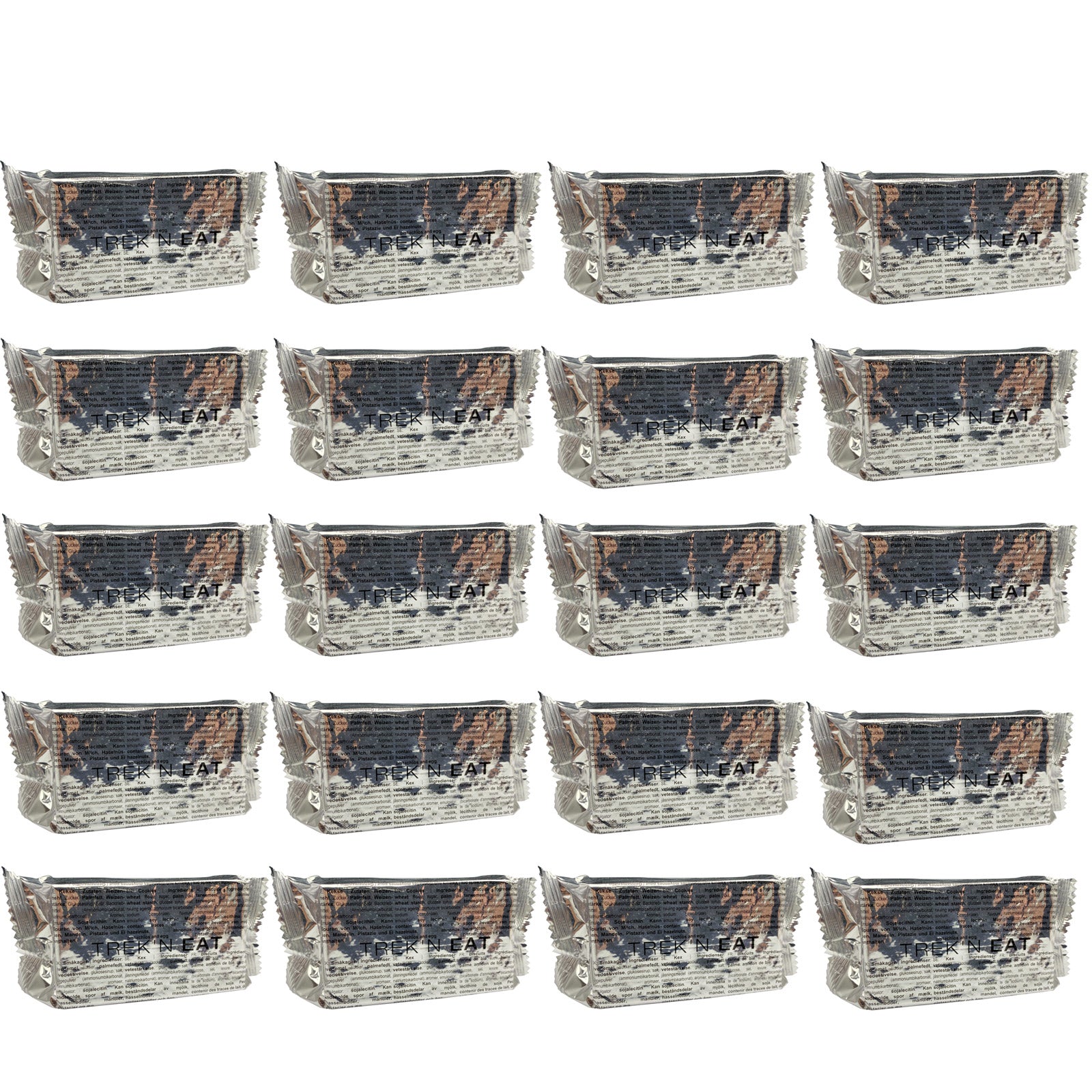 TREK'N EAT 50 x Trekking Hart Kekse Nahrung Outdoor Essen Panzer Ration MRE Keks von Trek'n Eat