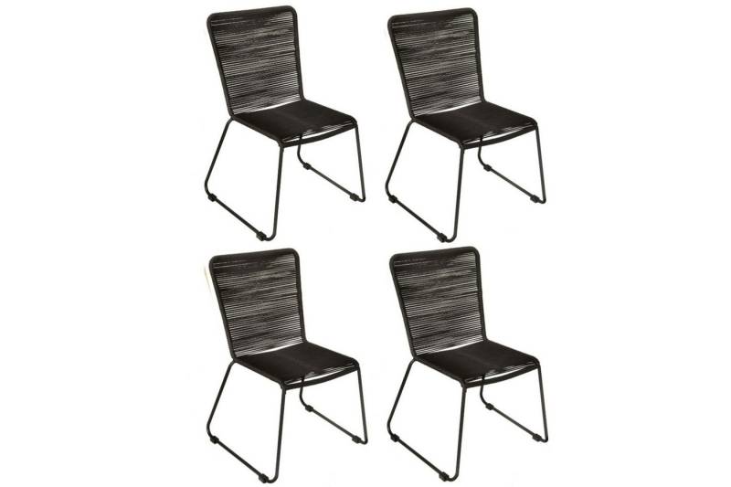 Trelevo® Gartenstuhl Yara, Outdoor-Seilstuhl mit Eisen-Gestell, verschiedene Farben und Set´s von Trelevo®