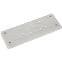 Trelleborg MH-24 F 19-1 LIGHT GREY UL94 V-0 IP65 | TPE | Screw Durchführungsplatte TPE Grau 1St. von Trelleborg