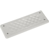 Trelleborg MH-24 F 30-1 LIGHT GREY UL94 V-0 IP65 | TPE | Screw Durchführungsplatte TPE Grau 1St. von Trelleborg