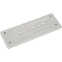 Trelleborg MH-24 F 30-2 LIGHT GREY UL94 V-0 IP65 | TPE | Screw Durchführungsplatte TPE Grau 1St. von Trelleborg