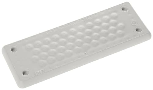 Trelleborg MH-24 F 42-1 Light Grey UL94 V-0 IP65 | TPE | Schraubdurchgangsplatte TPE grau 1 Stück von Trelleborg