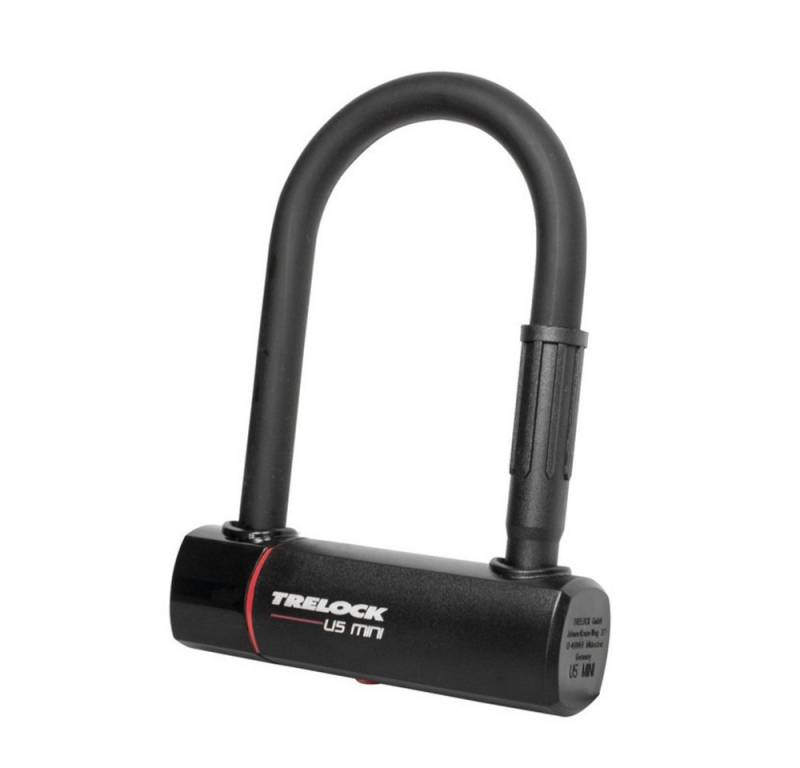 Trelock Steckschloss Bügelschloss mit Halter ZB 401 U5 Mini, 83-140mm, Ø15mm Trelock Steckschloss Bügelschloss mit Halter ZB 401 U5 Mini, 83-140mm, Ø15mm von Trelock
