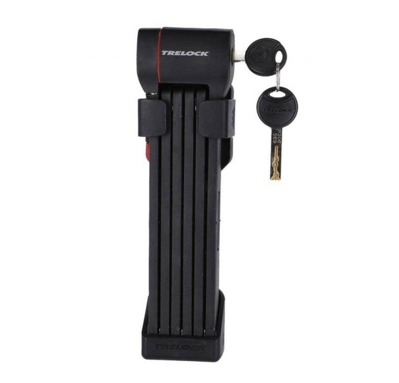 Trelock Steckschloss Faltschloss Cops FS 480/100, mit Halter ZF480 X-Press von Trelock