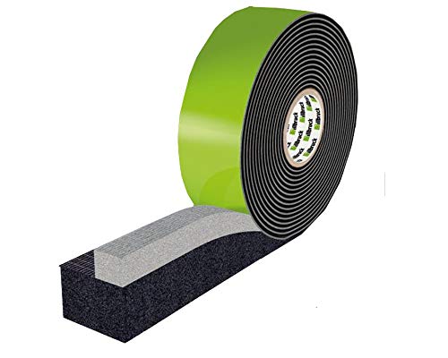 Tremco Illbruck Kompriband Fensterbau Abdichtung Top Marke Illbruck TP652 illmod trioplex+ 72/L, 5 Meter, weiß, Wasserfest, Fensterabdichtungsmasse, Dichtungsband von Tremco Illbruck