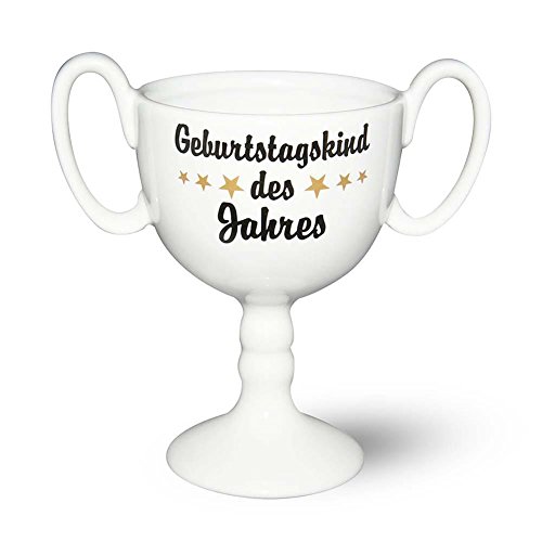 Trend Import 10614000 Pokaltasse Geburtstagskind des Jahres von TREND IMPORT