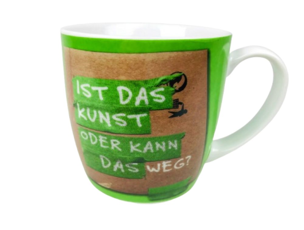 Trend Import Tasse Tasse Sticky Jam Ist das Kunst oder kann das weg Kaffeetasse, Porzellan Trend Import Tasse Tasse Sticky Jam Ist das Kunst oder kann das weg Kaffeetasse, Porzellan von Trend Import