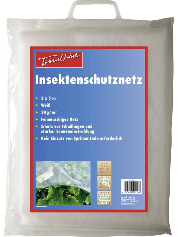Trend Line Schädlingsschutznetz TrendLine Insektenschutznetz 2 x 5 m Trend Line Schädlingsschutznetz TrendLine Insektenschutznetz 2 x 5 m von Trend Line