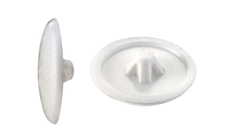 Connex Abdeckkappe Abdeckkappen Ø 12 mm für PZ 2 Schrauben weiß - 50 Connex Abdeckkappe Abdeckkappen Ø 12 mm für PZ 2 Schrauben weiß - 50 von Connex