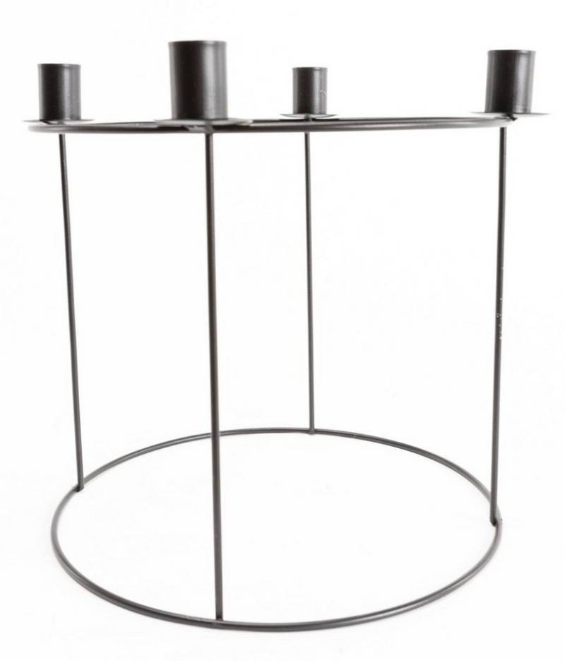 Trend Line Adventskranz TrendLine Adventskranz Metall Ø 29 x 25 cm schwarz Trend Line Adventskranz TrendLine Adventskranz Metall Ø 29 x 25 cm schwarz von Trend Line