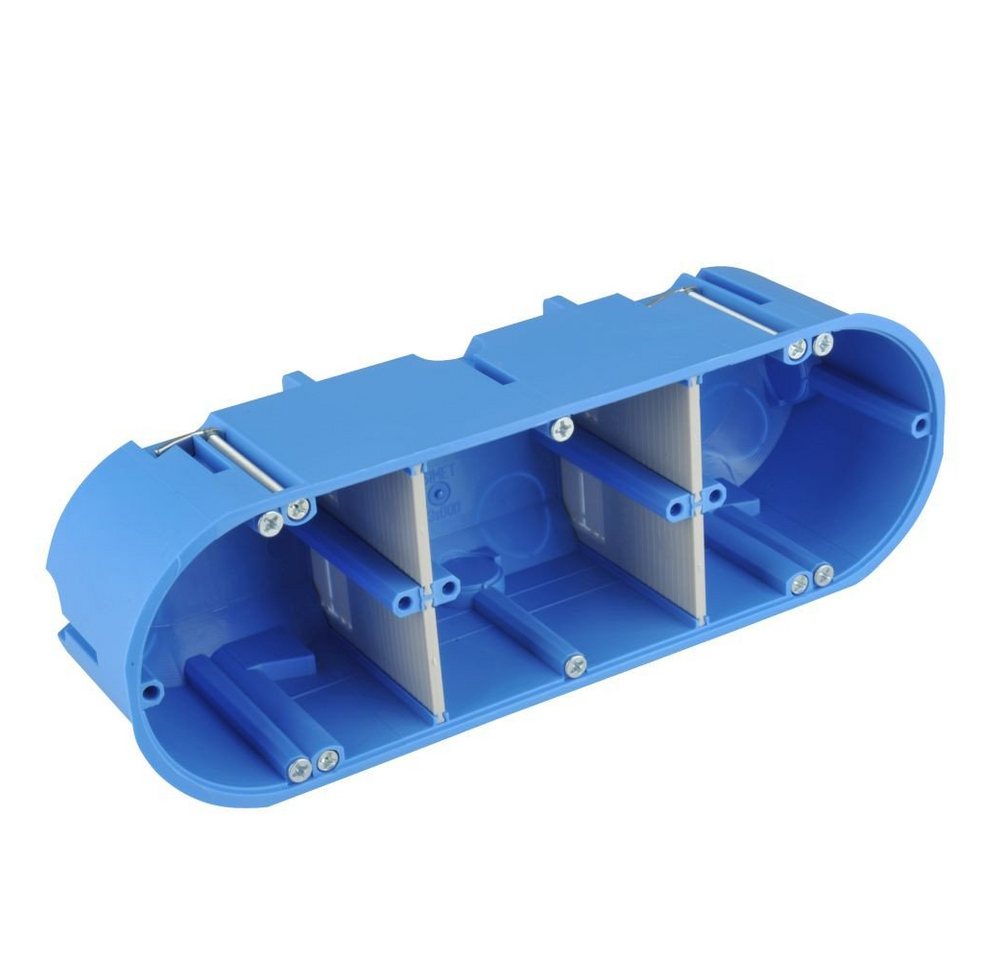 Trend Line Aufputz-Einspeise-Steckdose F-TRONIC Hohlwand-Gerätedose massiv 3 Felder 68 mm Trend Line Aufputz-Einspeise-Steckdose F-TRONIC Hohlwand-Gerätedose massiv 3 Felder 68 mm von Trend Line