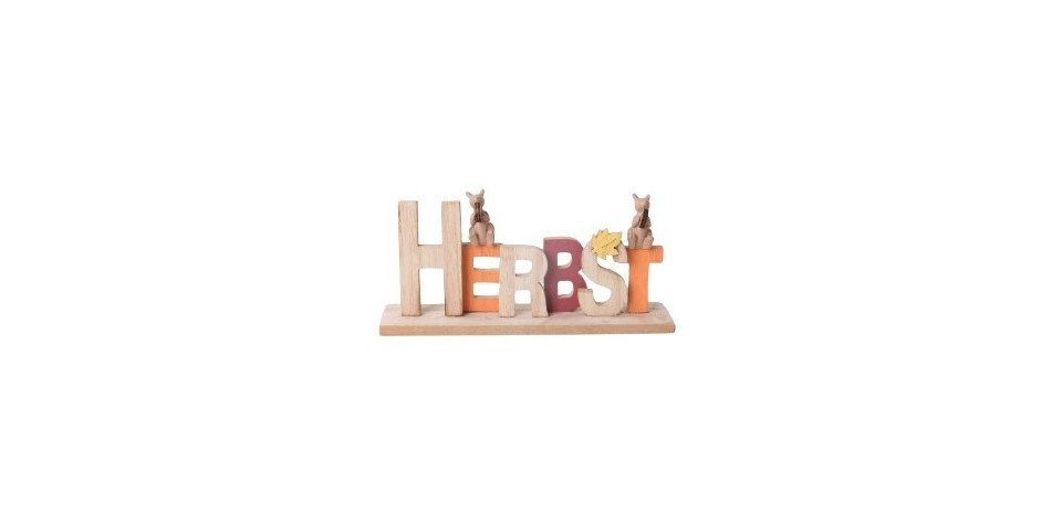 Trend Line Deko-Schriftzug TrendLine Deko Aufsteller Herbst Holz 25 x 11 cm Trend Line Deko-Schriftzug TrendLine Deko Aufsteller Herbst Holz 25 x 11 cm von Trend Line