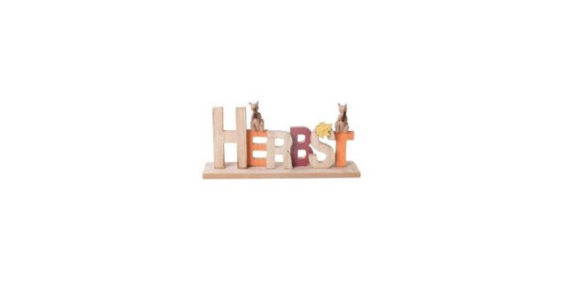 Trend Line Deko-Schriftzug TrendLine Deko Aufsteller Herbst Holz 25 x 11 cm von Trend Line