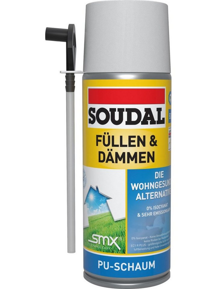 Trend Line Bauschaumpistole Soudal 1K Füll-/ & Dämmschaum SMX 300 ml von Trend Line