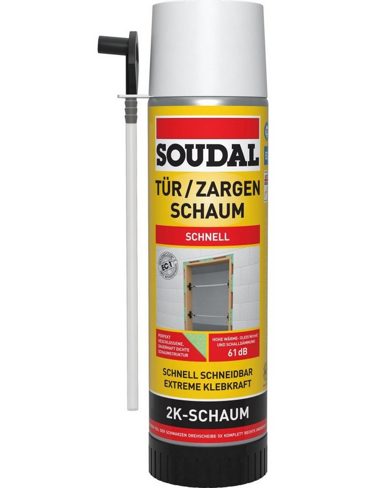 Trend Line Bauschaumpistole Soudal 2K Zargenschaum 400 ml von Trend Line