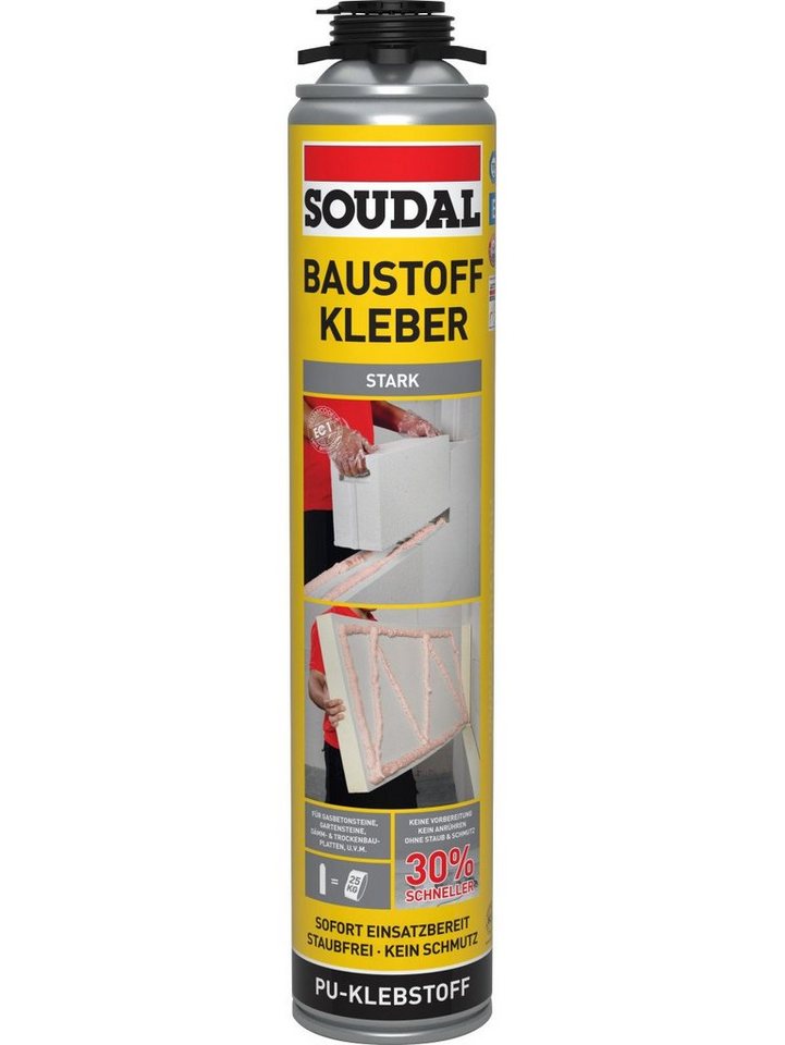 SOUDAL Montagekleber Soudal B2 Baustoffkleber 750 ml von SOUDAL