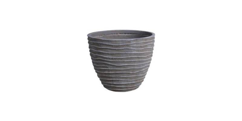 Trend Line Pflanzkübel TrendLine Pflanztopf Ø 36,8 x 29,5 cm grau gerillt Trend Line Pflanzkübel TrendLine Pflanztopf Ø 36,8 x 29,5 cm grau gerillt von Trend Line