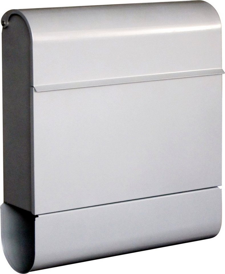 Trend Line Briefkasten TrendLine Briefkasten Gong mit Zeitungsbox silber Trend Line Briefkasten TrendLine Briefkasten Gong mit Zeitungsbox silber von Trend Line
