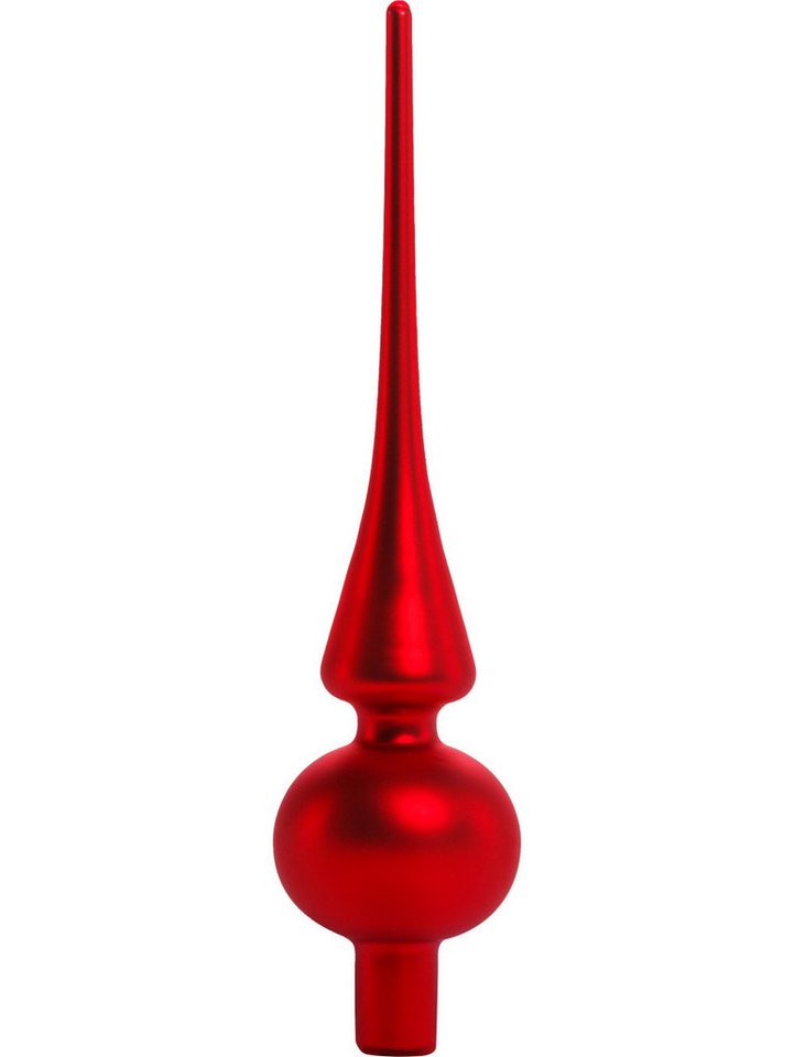 Trend Line Christbaumschmuck TrendLine Christbaumspitze aus Glas 26 cm rot Trend Line Christbaumschmuck TrendLine Christbaumspitze aus Glas 26 cm rot von Trend Line