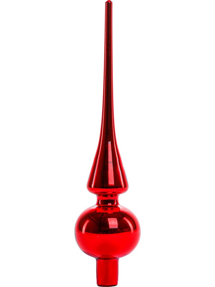 Trend Line Christbaumschmuck TrendLine Christbaumspitze aus Glas 26 cm rot Trend Line Christbaumschmuck TrendLine Christbaumspitze aus Glas 26 cm rot von Trend Line
