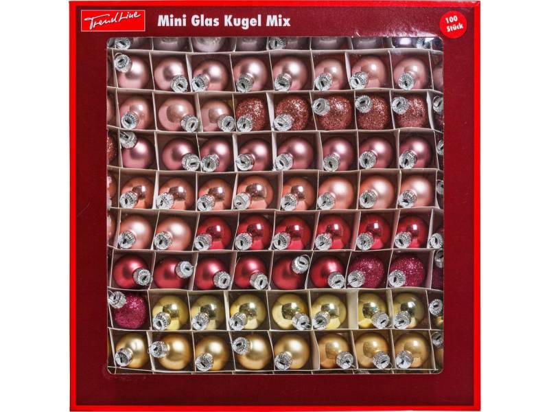 Trend Line Christbaumschmuck TrendLine Mini-Christbaumkugeln aus Glas Ø 2,5 cm Trend Line Christbaumschmuck TrendLine Mini-Christbaumkugeln aus Glas Ø 2,5 cm von Trend Line