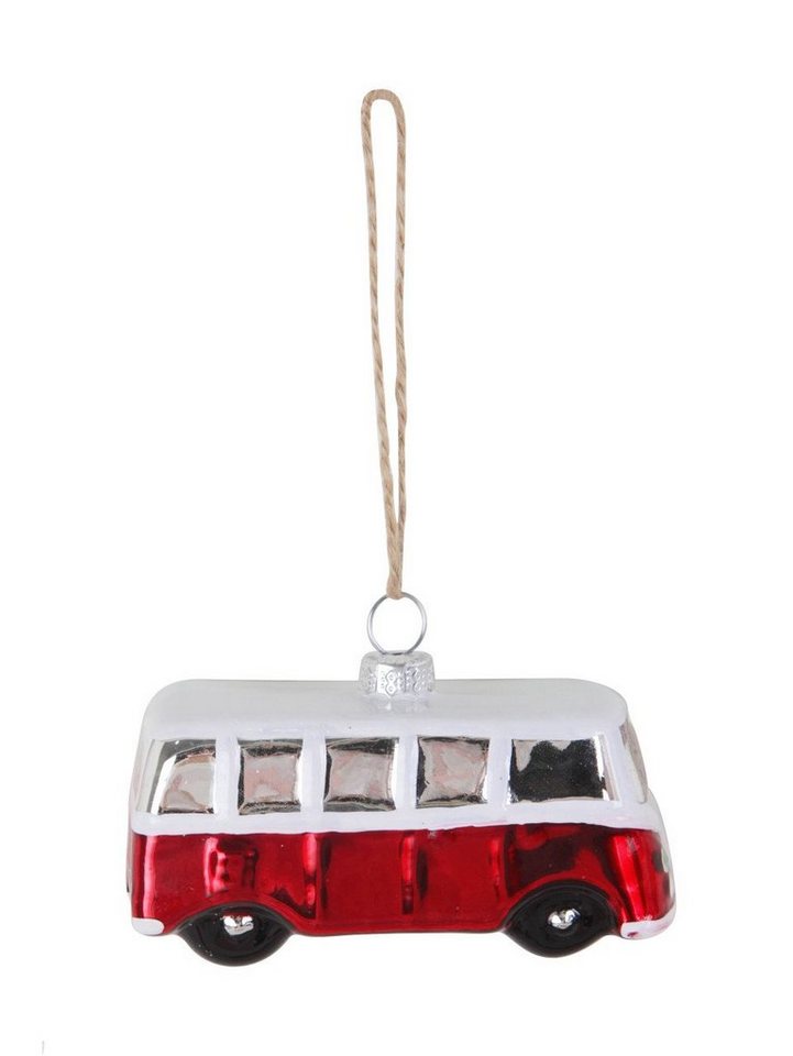 Trend Line Christbaumschmuck TrendLine Weihnachtskugel aus Glas Bus 5,8 x 8,5 Trend Line Christbaumschmuck TrendLine Weihnachtskugel aus Glas Bus 5,8 x 8,5 von Trend Line