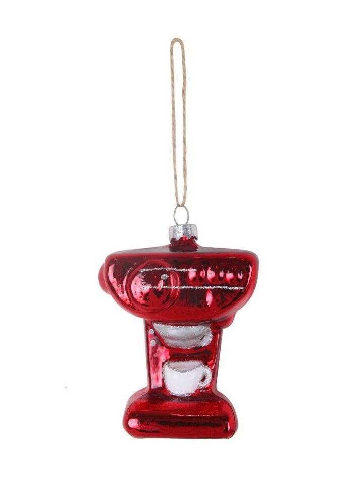 Trend Line Christbaumschmuck TrendLine Weihnachtskugel aus Glas Kaffeemaschine Trend Line Christbaumschmuck TrendLine Weihnachtskugel aus Glas Kaffeemaschine von Trend Line