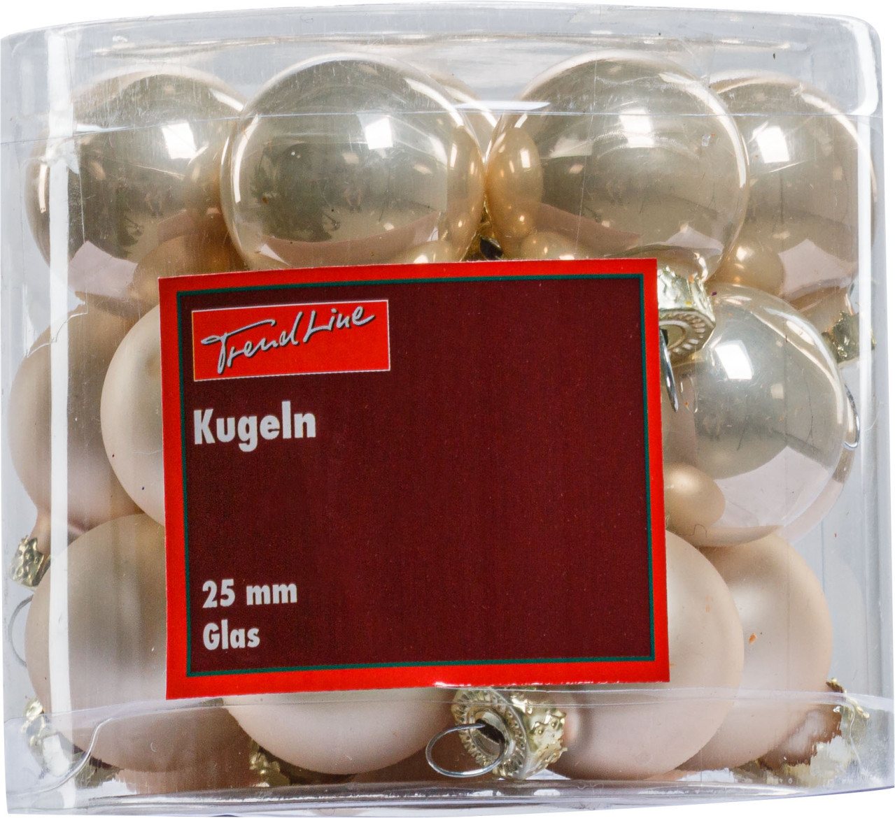 Trend Line Christbaumschmuck TrendLine Weihnachtskugeln aus Glas Ø 2,5 cm Trend Line Christbaumschmuck TrendLine Weihnachtskugeln aus Glas Ø 2,5 cm von Trend Line