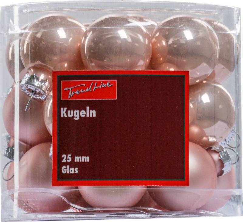 Trend Line Christbaumschmuck TrendLine Weihnachtskugeln aus Glas Ø 2,5 cm Trend Line Christbaumschmuck TrendLine Weihnachtskugeln aus Glas Ø 2,5 cm von Trend Line