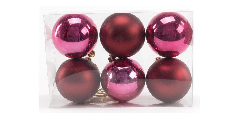 Trend Line Christbaumschmuck TrendLine Weihnachtskugeln aus Glas Ø 8 cm Trend Line Christbaumschmuck TrendLine Weihnachtskugeln aus Glas Ø 8 cm von Trend Line