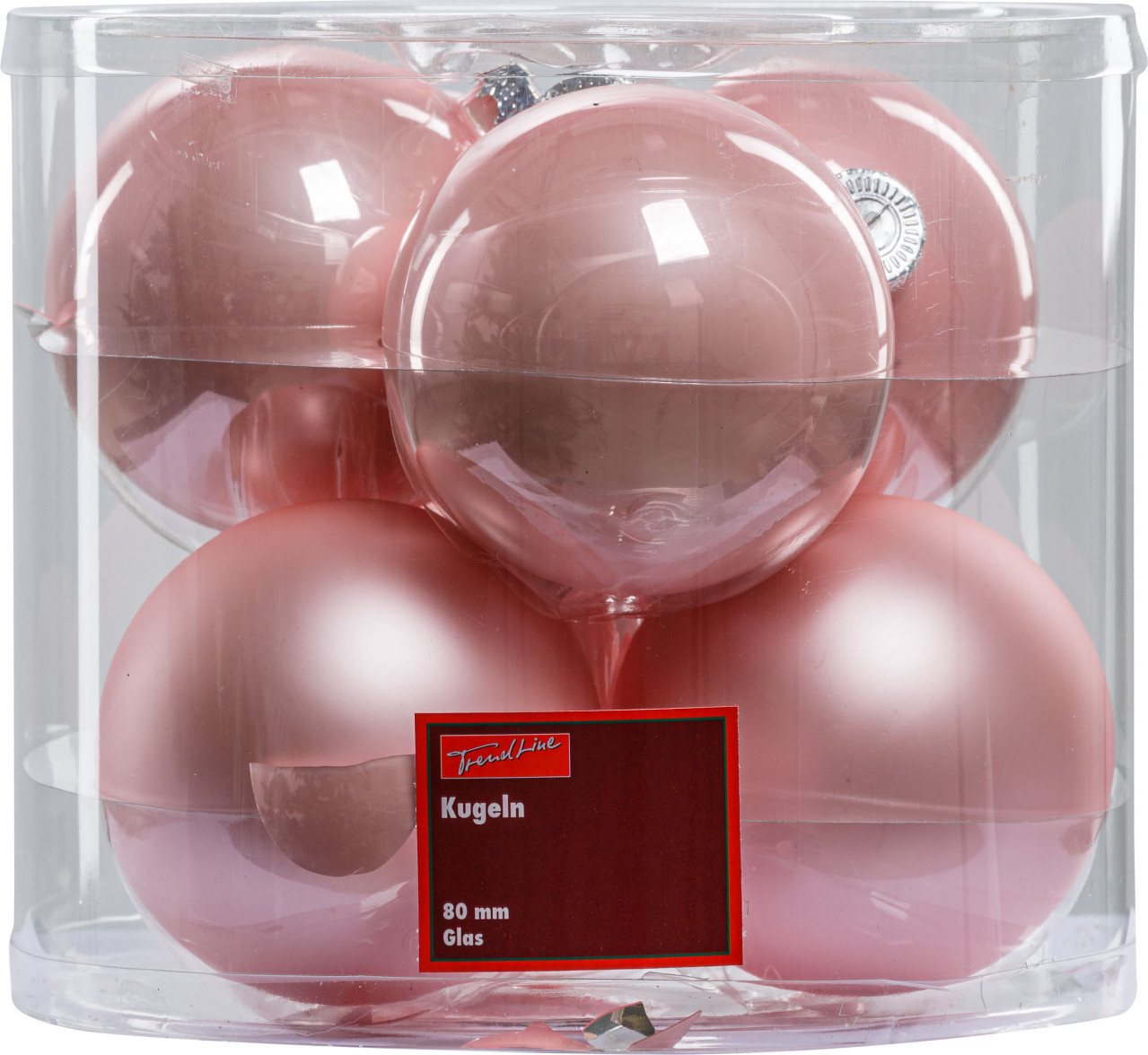Trend Line Christbaumschmuck TrendLine Weihnachtskugeln aus Glas Ø 8 cm Trend Line Christbaumschmuck TrendLine Weihnachtskugeln aus Glas Ø 8 cm von Trend Line