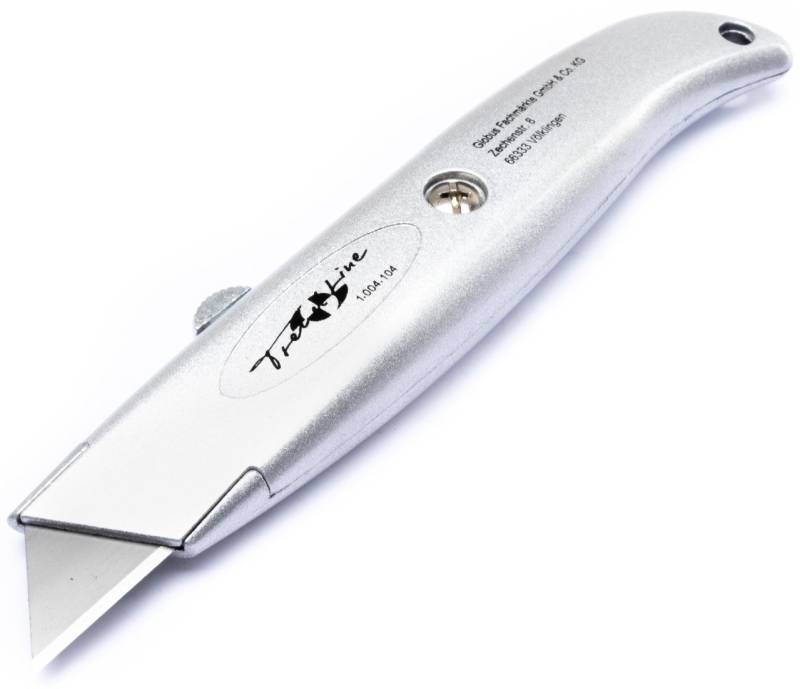 Trend Line Cuttermesser TrendLine Allzweckmesser 1 Klinge 18 mm Metall von Trend Line