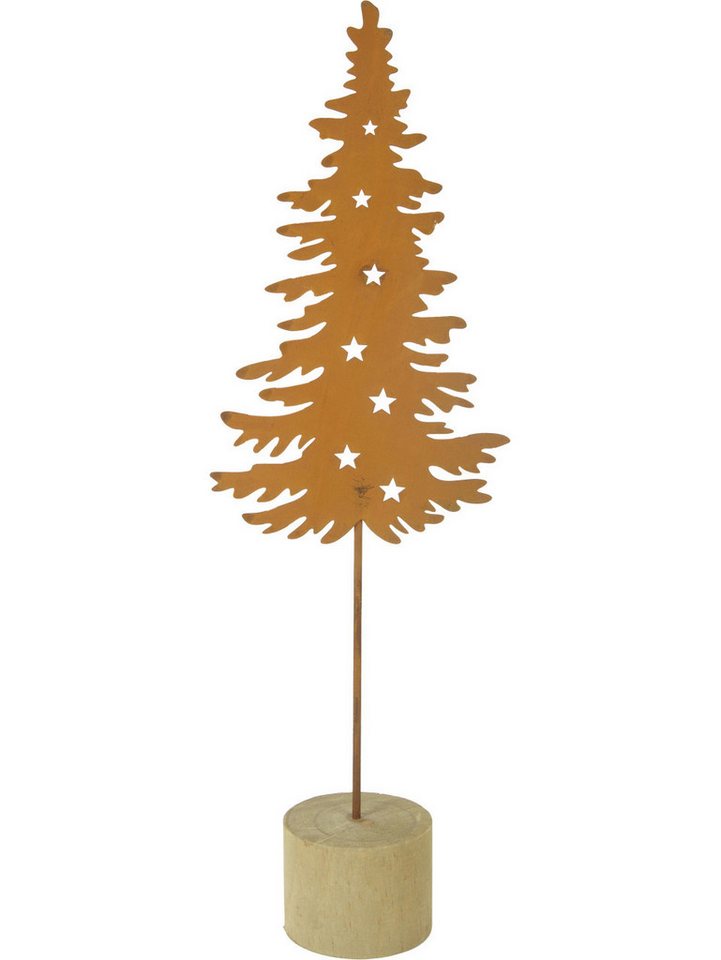 Trend Line Dekobaum TrendLine Baum mit Sternen aus Metall 13,5 x 7 x Trend Line Dekobaum TrendLine Baum mit Sternen aus Metall 13,5 x 7 x von Trend Line