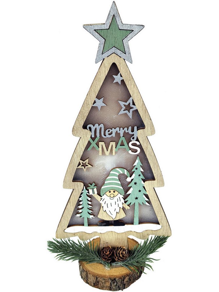 Trend Line Dekobaum TrendLine Deko Aufsteller Holz Tannenbaum 30 x 6 x Trend Line Dekobaum TrendLine Deko Aufsteller Holz Tannenbaum 30 x 6 x von Trend Line