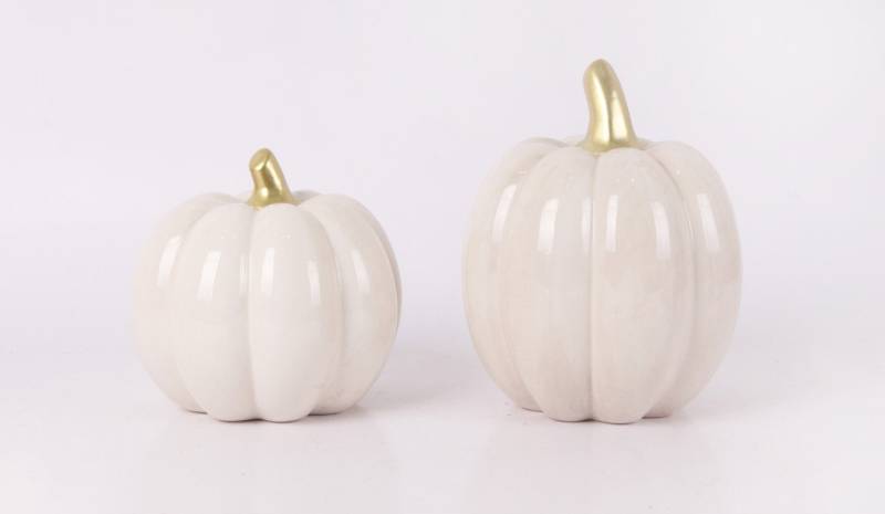 Trend Line Dekofigur Dekofigur Kürbis Keramik Ø 13 x 13 cm off white Trend Line Dekofigur Dekofigur Kürbis Keramik Ø 13 x 13 cm off white von Trend Line