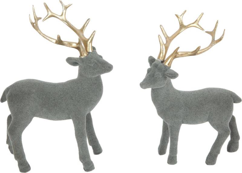 Trend Line Dekofigur TrendLine Deko Rentiere aus Polyresin 12 x 6,5 x Trend Line Dekofigur TrendLine Deko Rentiere aus Polyresin 12 x 6,5 x von Trend Line