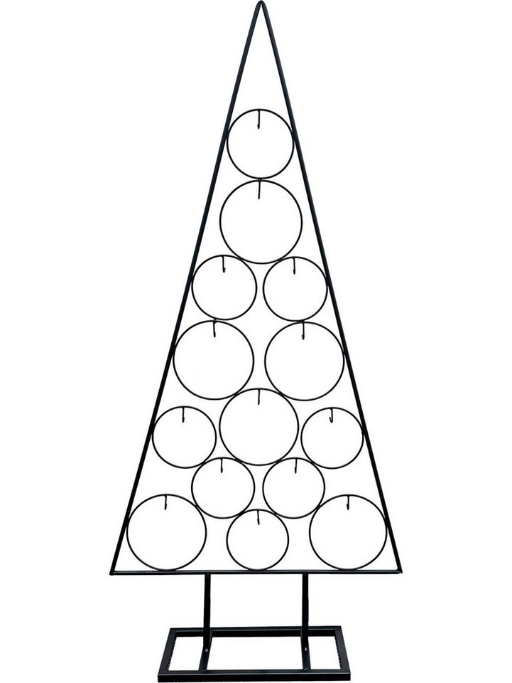 Trend Line Dekofigur TrendLine Dekobaum Metall 120 x 17 x 55 cm schwarz von Trend Line